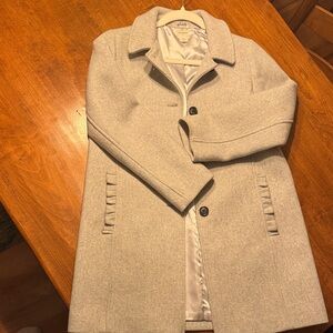 Crewcuts light gray dress coat in brand new condition
